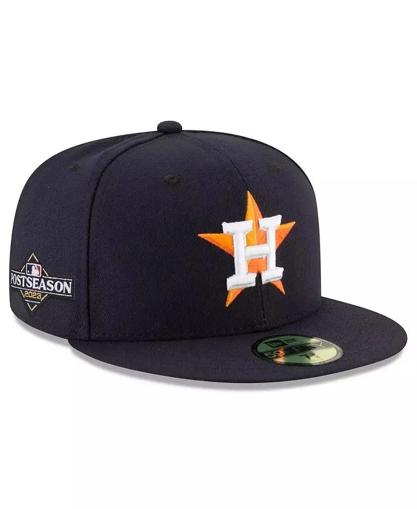 商品New Era|Men's Navy Houston Astros 2023 Postseason Side Patch 59FIFTY Fitted Hat,价格¥327,第1张图片