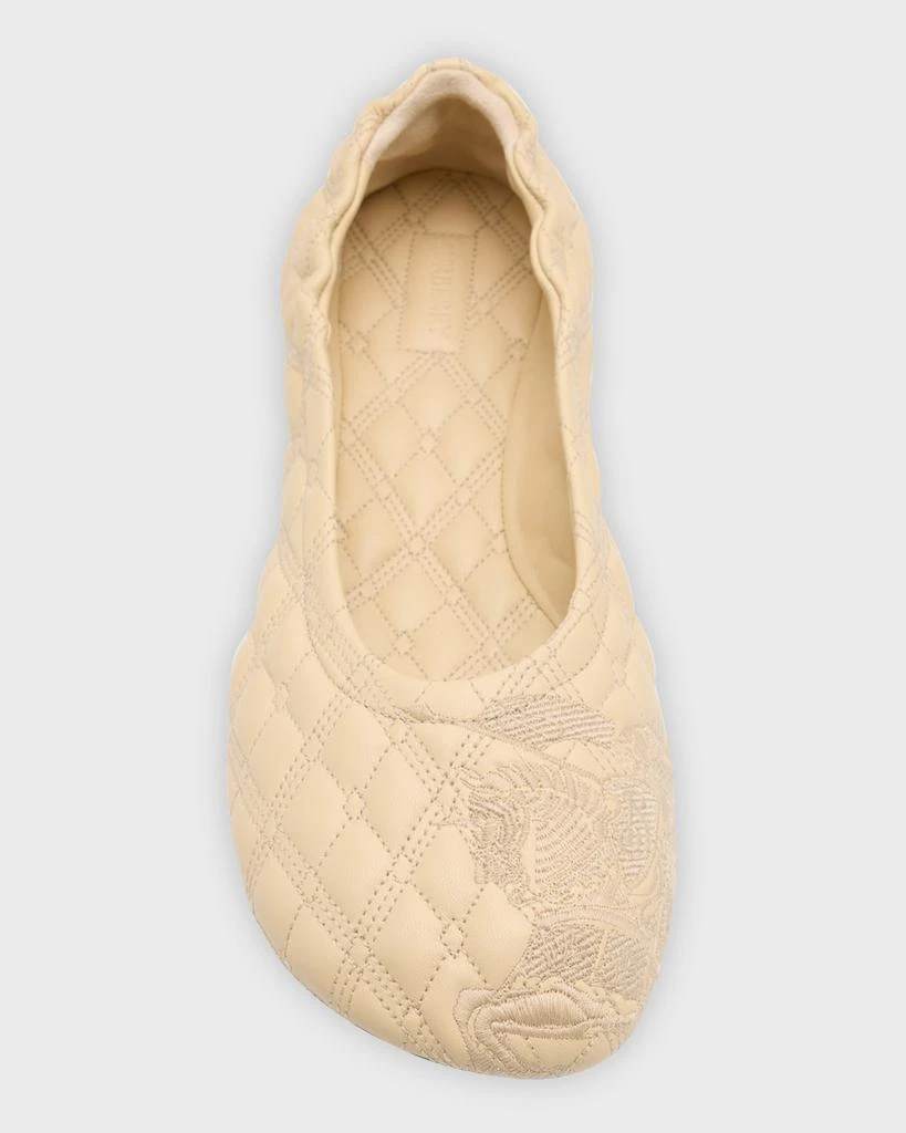 Sadler Quilted Lambskin Ballerina Flats 商品