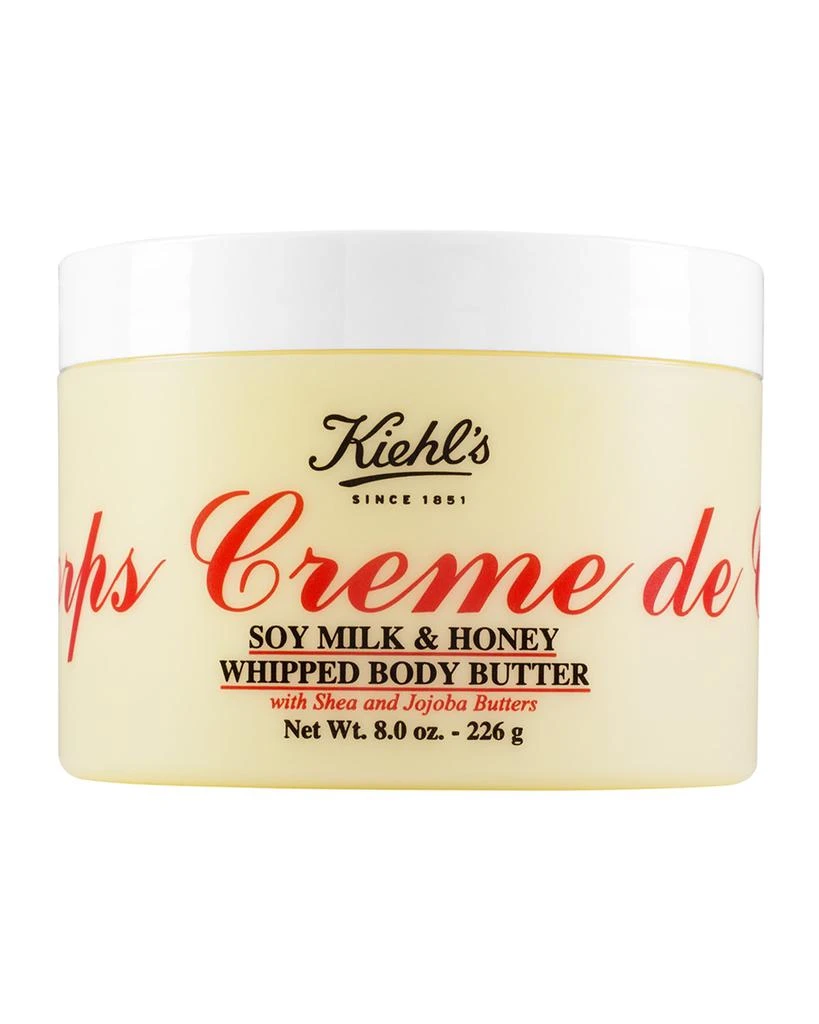 商品Kiehl's|Creme de Corps Soy Milk & Honey Whipped Body Butter, 8 oz.,价格¥383,第1张图片