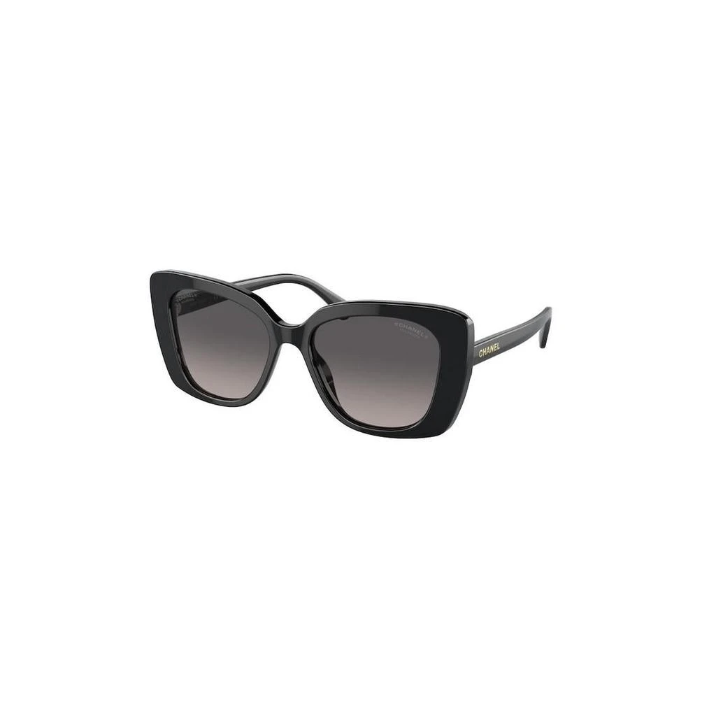 Chanel Gold Tone/ Grey Gradient 4244 Square Sunglasses Chanel