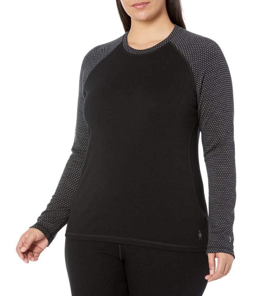 Plus Size Classic Thermal Merino Base Layer Pattern Crew商品第1张图片规格展示