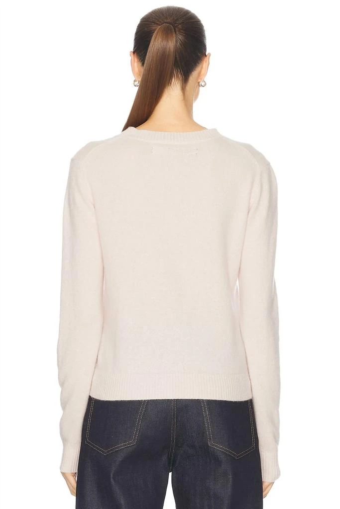 商品Enza Costa|Enza Costa - POWDER CASHMERE KNITTED CREW,价格¥1426,第3张图片详细描述