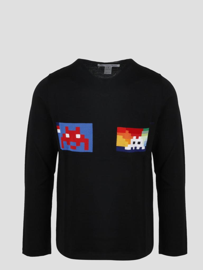 Comme des Garçons Shirt Space Invaders Sweater商品第1张图片规格展示