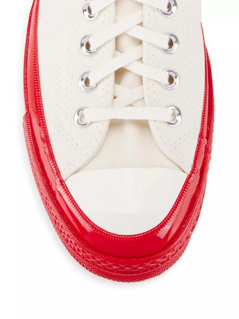 商品Comme des Garcons|CdG PLAY x Converse Chuck 70 Low-Top Sneakers,价格¥1132,第4张图片详细描述