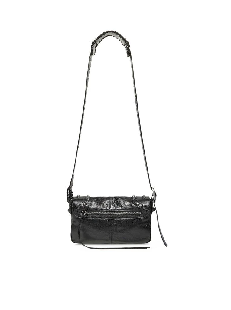 商品Balenciaga|LE CAGOLE MEN XS BAG WITH MEN`S FLAP IN BLACK,价格¥15177,第4张图片详细描述