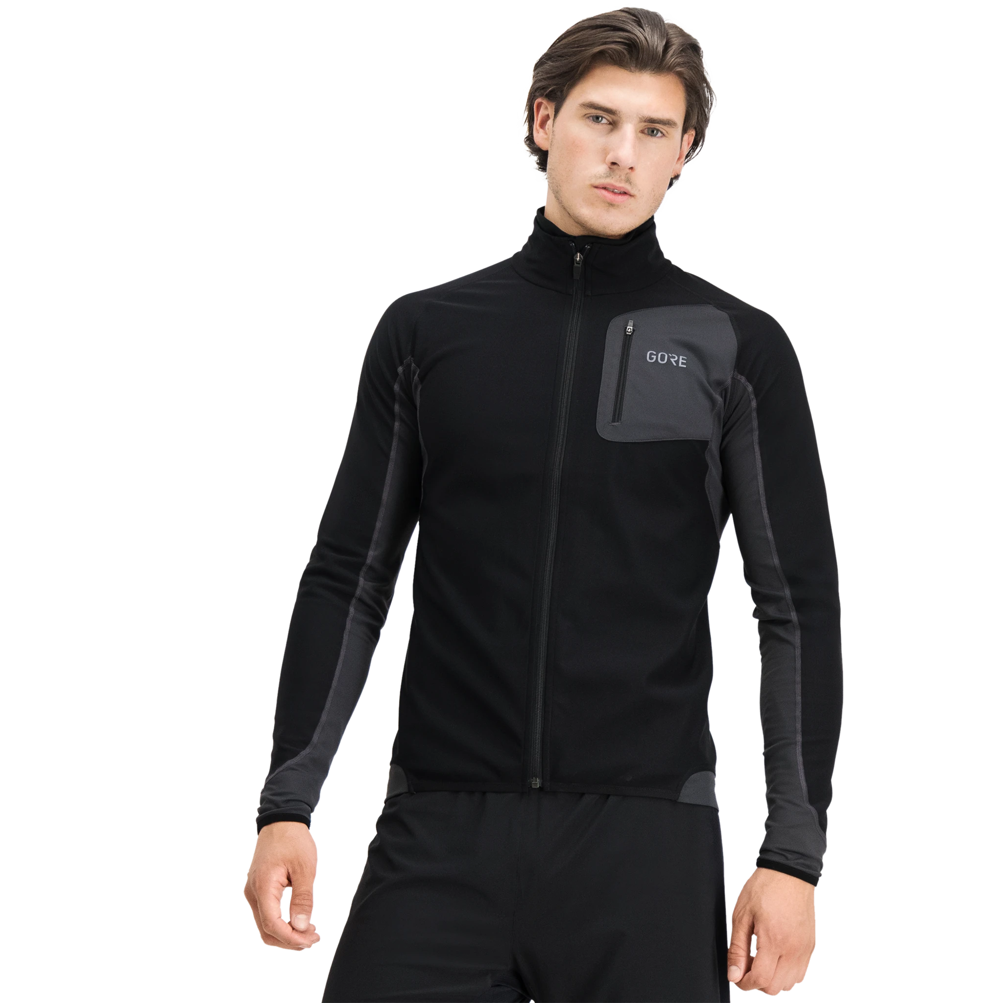 商品【商品预售7天】 Gore Wear|Gore Wear 男士夹克 11638334STYLE 黑色,价格¥2103 描述