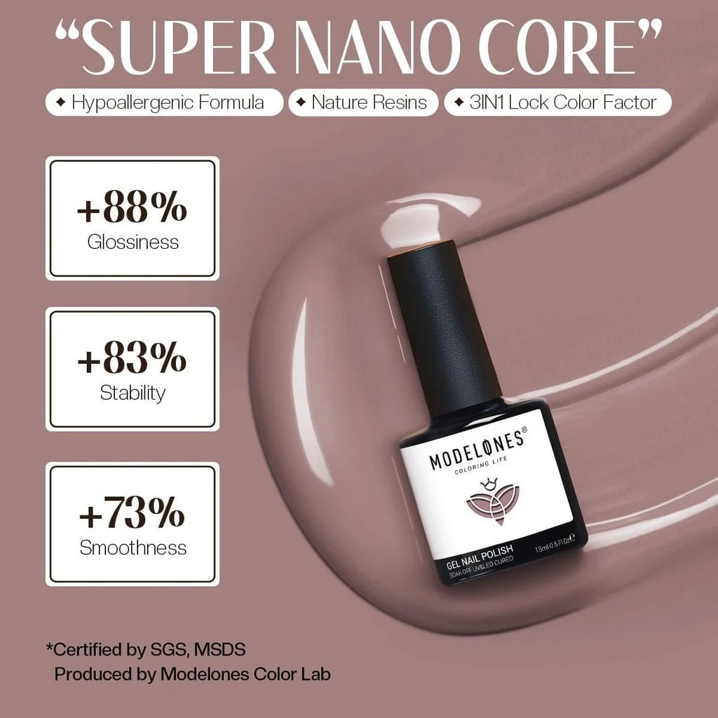 商品[国内直发] MODELONES|Inner Strength - Modelones Gel Nail Polish Inspire Gel 15ml,价格¥75,第4张图片详细描述