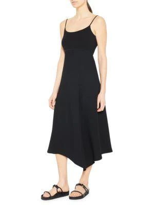 商品Theory|Flared Crepe Slip Midi Dress,价格¥1549,第1张图片详细描述
