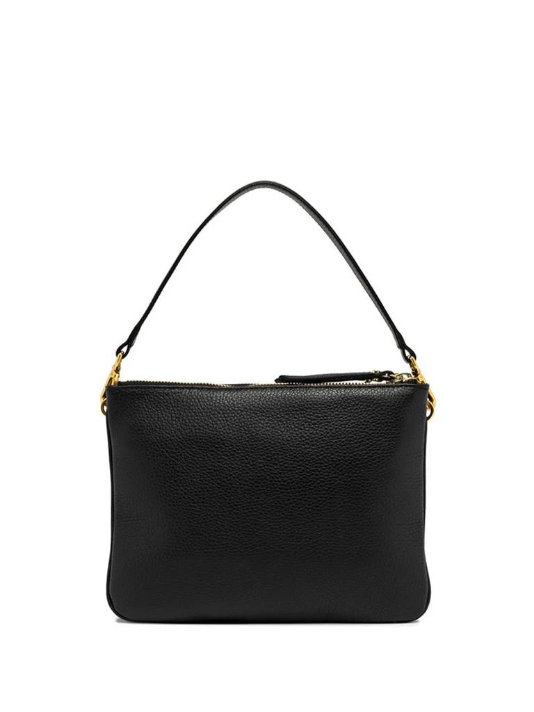 商品GIANNI CHIARINI|Black Frida Shoulder Bag In Matte Leather,价格¥1683,第3张图片详细描述