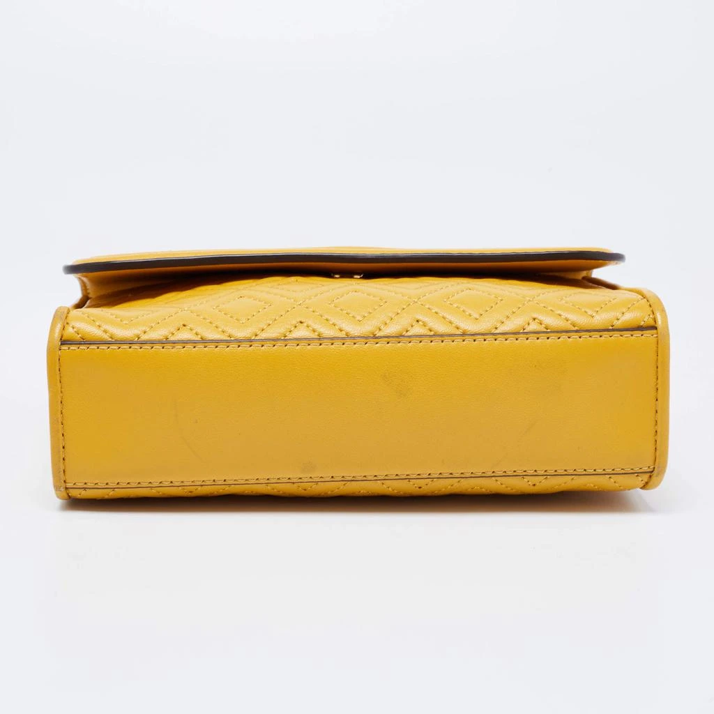 Tory Burch Yellow Leather Small Fleming Crossbody Bag 商品