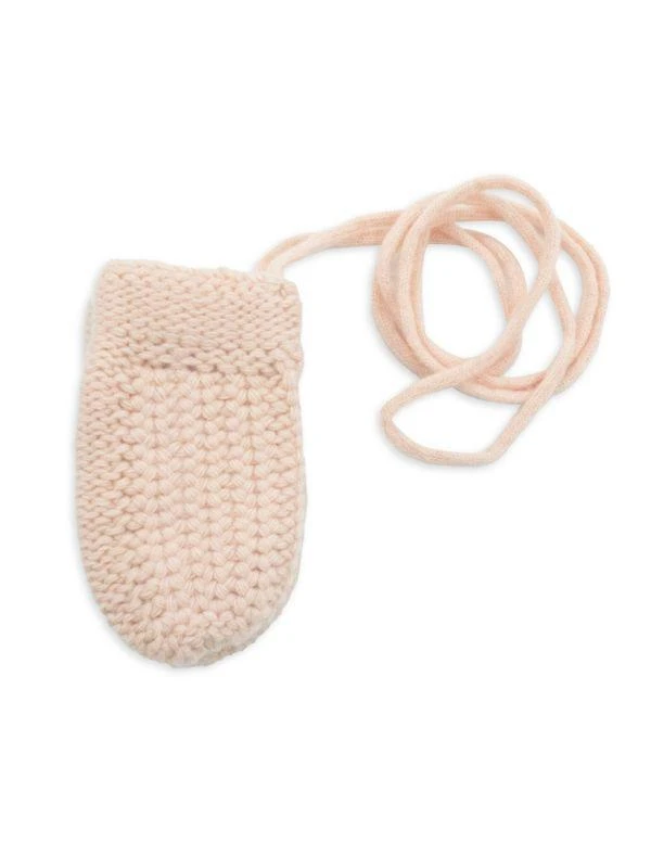 商品Portolano|Baby's Honeycomb Knit Cashmere Mittens,价格¥428,第1张图片详细描述