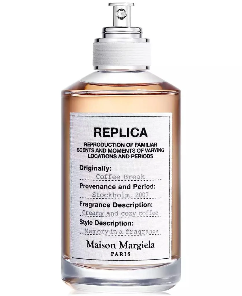 商品MAISON MARGIELA|REPLICA Coffee Break Eau de Toilette, 3.4 oz.,价格¥1234,第1张图片