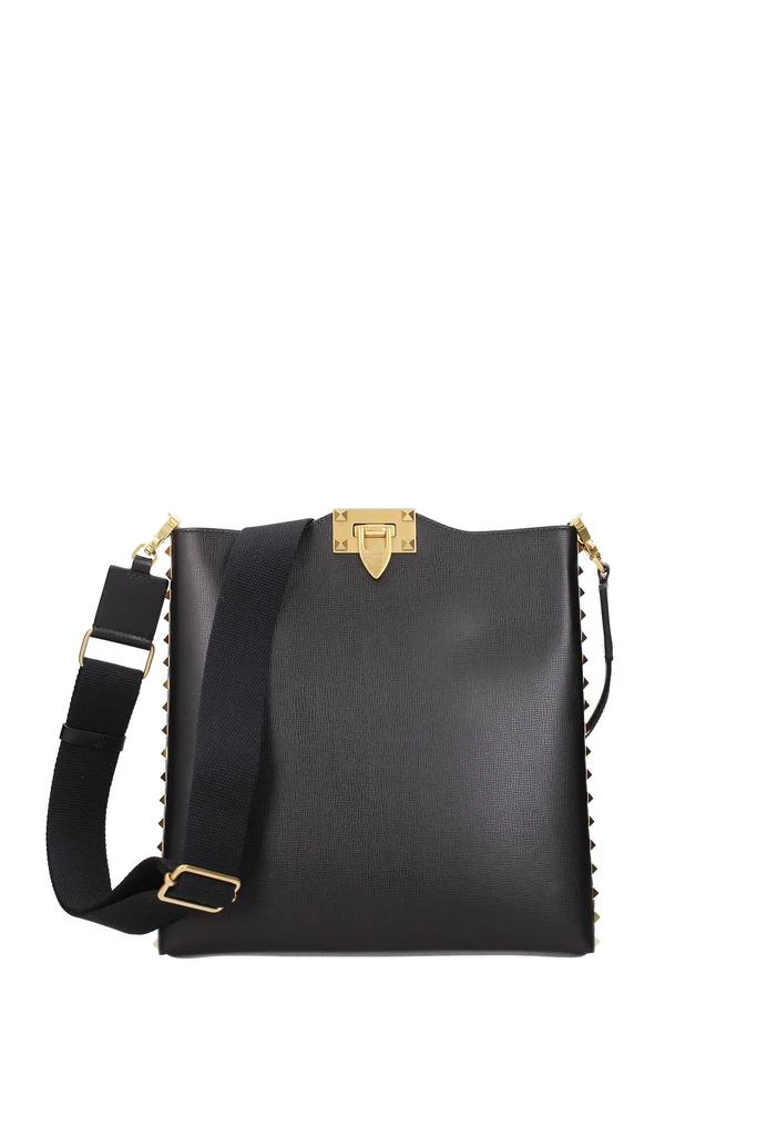 商品Valentino|Crossbody Bag rockstud Leather Black,价格¥7037,第1张图片