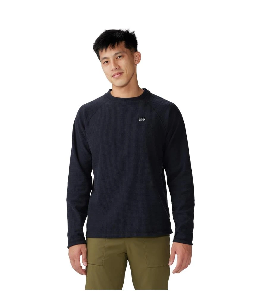 商品Mountain Hardwear|Summit Grid Long Sleeve Crew,价格¥425,第1张图片