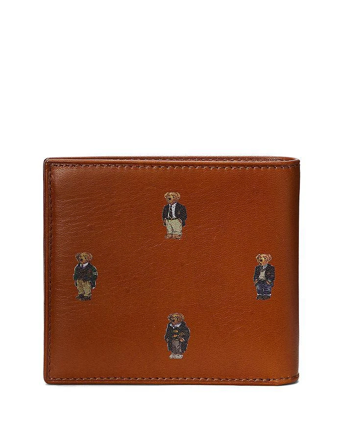 商品Ralph Lauren|Leather Polo Bear Billfold Wallet,价格¥927,第2张图片详细描述