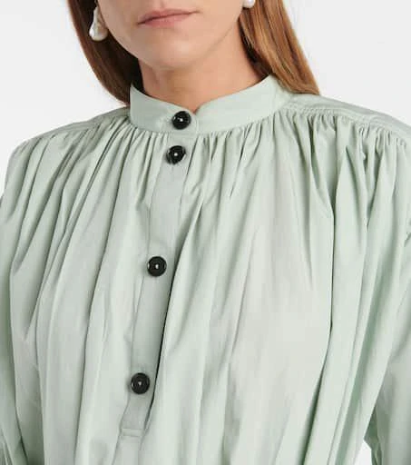 商品Jil Sander|棉质府绸中长连衣裙,价格¥7169,第4张图片详细描述