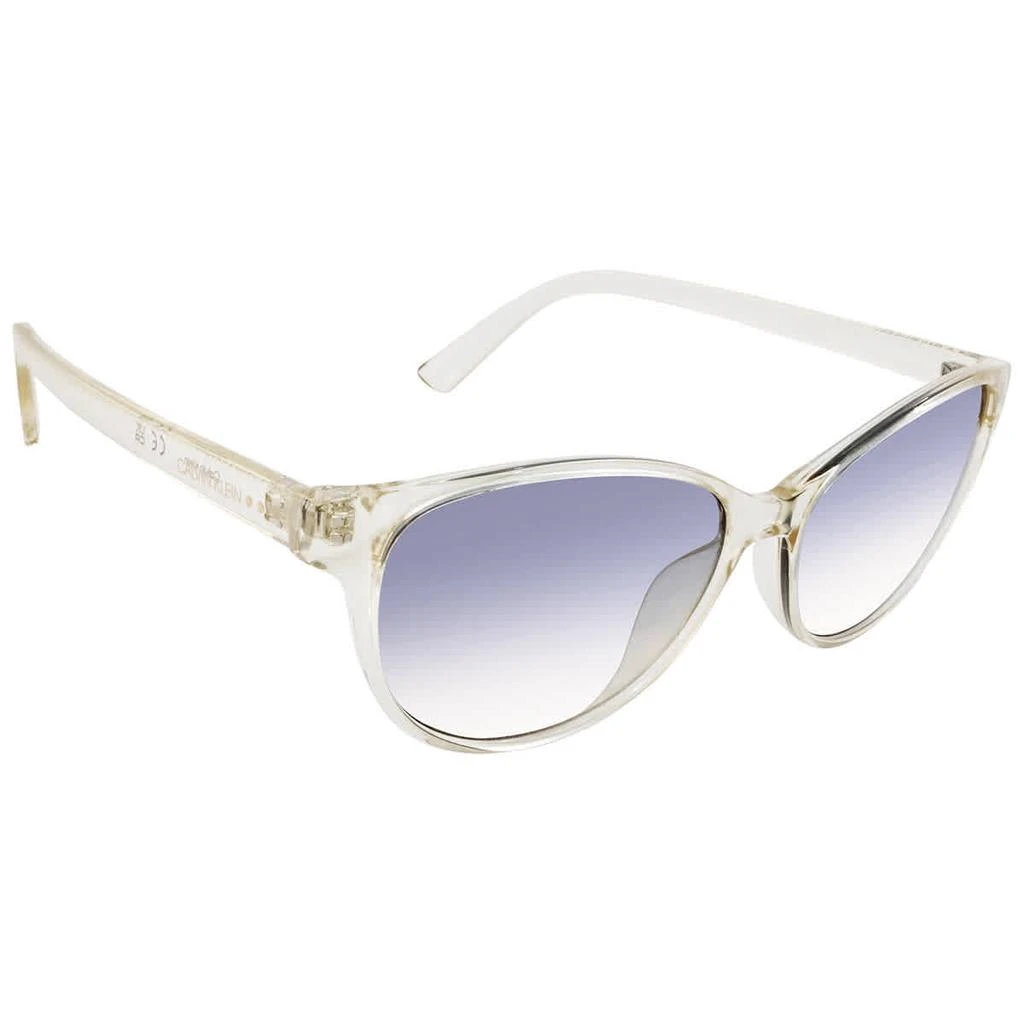 商品Calvin Klein|Blue Gradient Cat Eye Ladies Sunglasses CK20517S 740 56,价格¥172,第1张图片