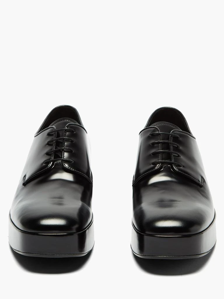 Chunky-sole leather Derby shoes 商品