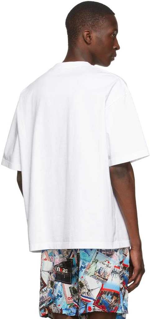 商品Balenciaga|White Cotton T-Shirt,价格¥5227,第3张图片详细描述