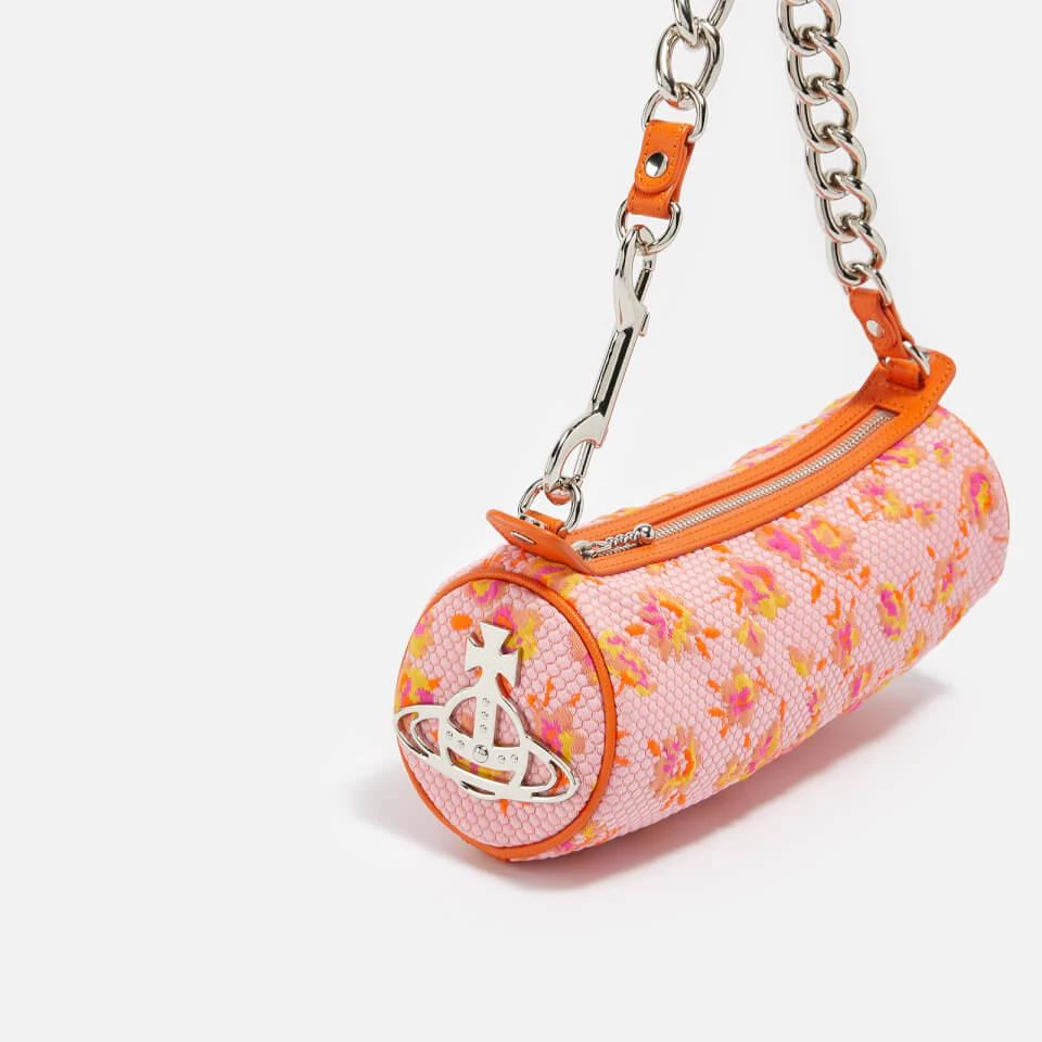 商品Vivienne Westwood|Vivienne Westwood Cindy Cylinder Cloqué Bag,价格¥2562,第4张图片详细描述