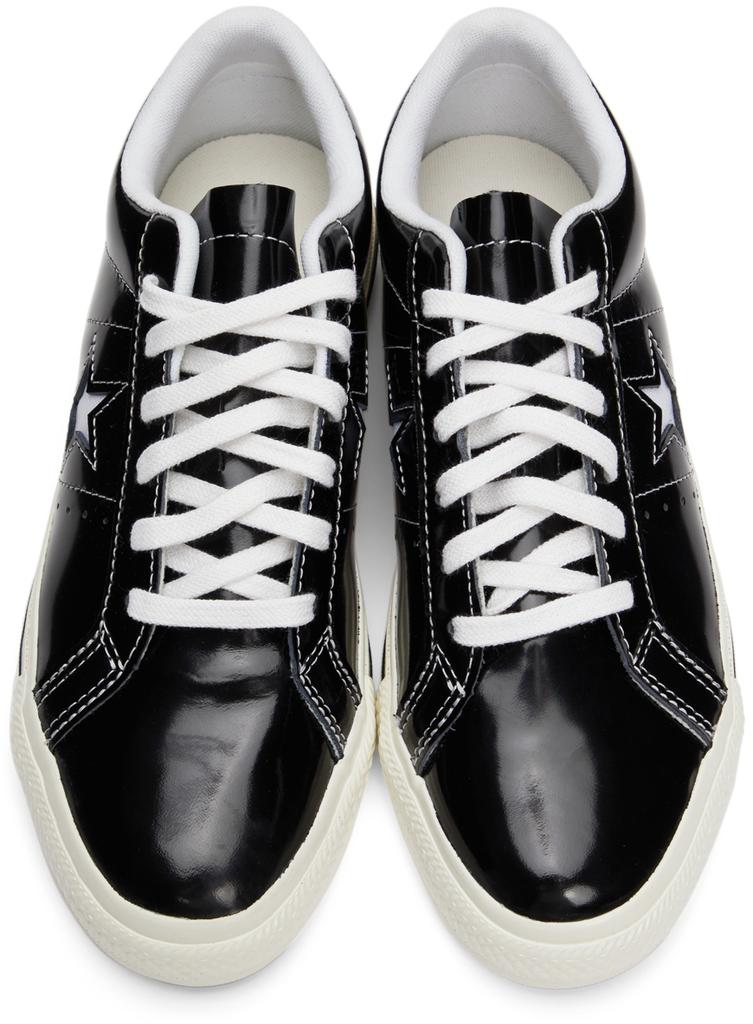 Black Patent One Star OX Sneakers商品第5张图片规格展示