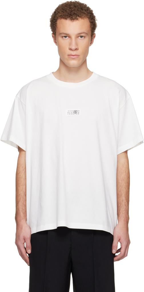 Off-White Numeric Cotton T-shirt image 2