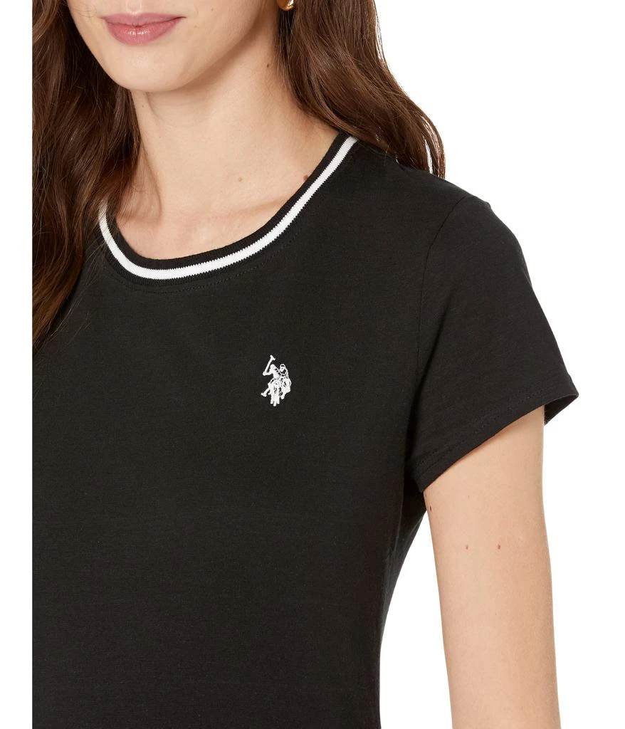 商品U.S. POLO ASSN.|Ringer Neck Trim Tee,价格¥115,第3张图片详细描述