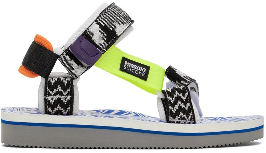 商品Suicoke|Multicolor Missoni Edition Depa Sandals,价格¥910,第1张图片