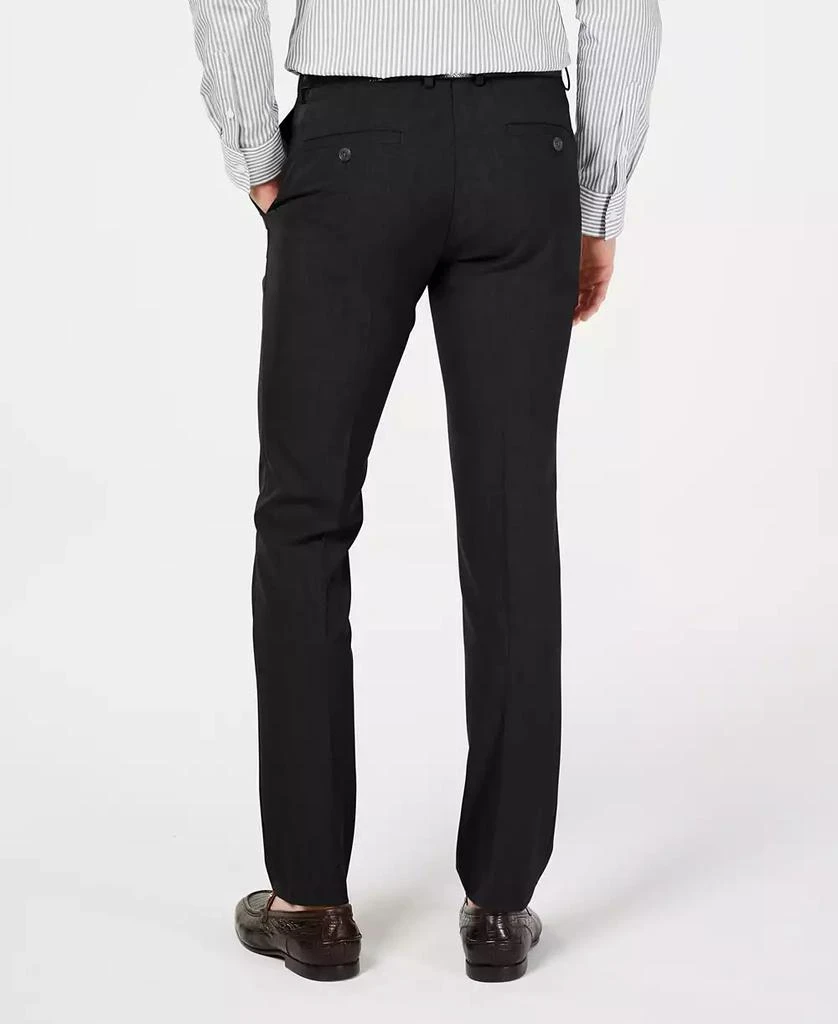 商品Kenneth Cole|Men's Gabardine Skinny/Extra-Slim Fit Performance Stretch Flat-Front Dress Pants,价格¥713,第2张图片详细描述