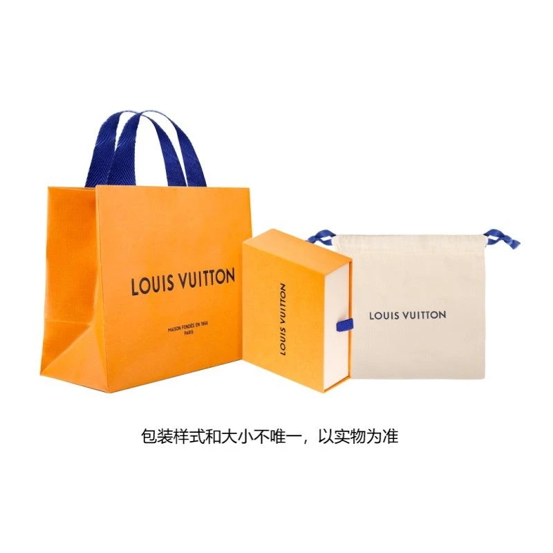 商品[国内直发] Louis Vuitton|复古老花 黄铜 手镯 男女同款 棕色,价格¥2993,第3张图片详细描述