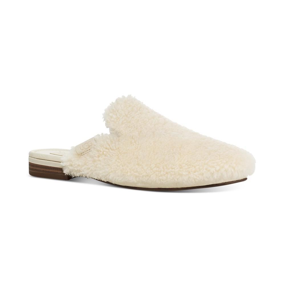 Women's Janaya Cozy Genuine Sheepskin-Topped Mules商品第1张图片规格展示