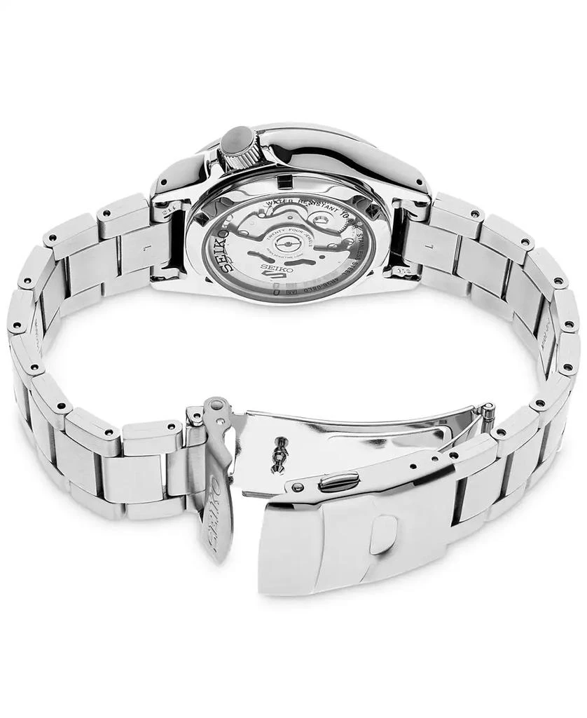 商品Seiko|Men's Automatic 5 Sports Stainless Steel Bracelet Watch 43mm,价格¥2242,第3张图片详细描述