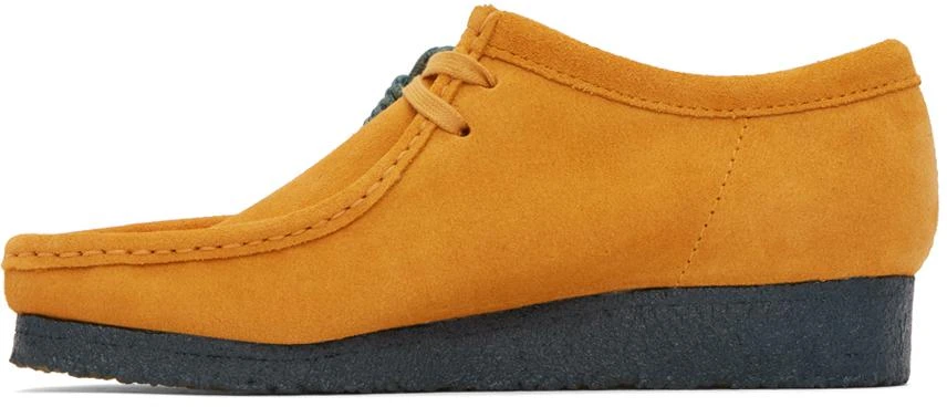 商品Clarks|Yellow & Blue Wallabee Oxfords,价格¥511,第3张图片详细描述