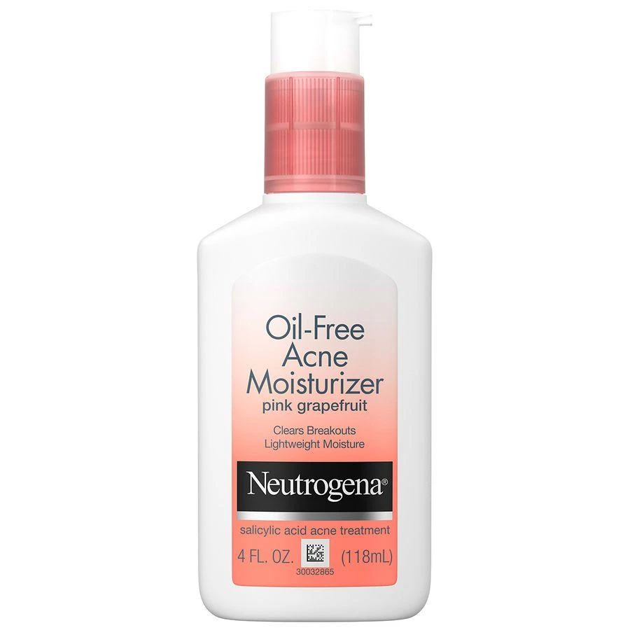 商品Neutrogena|Oil Free Acne Moisturizer, .5% Salicylic Acid Pink Grapefruit,价格¥107,第1张图片