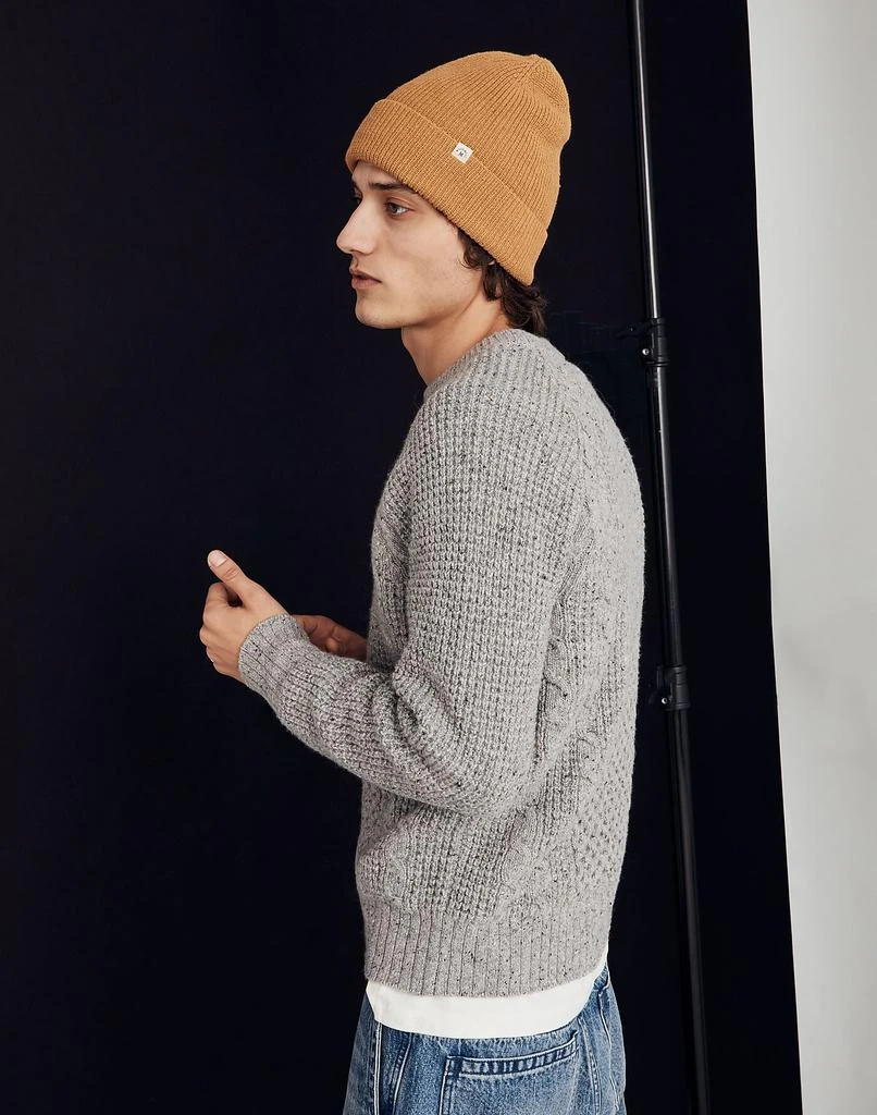 商品Madewell|Cableknit Fisherman Sweater,价格¥480,第2张图片详细描述