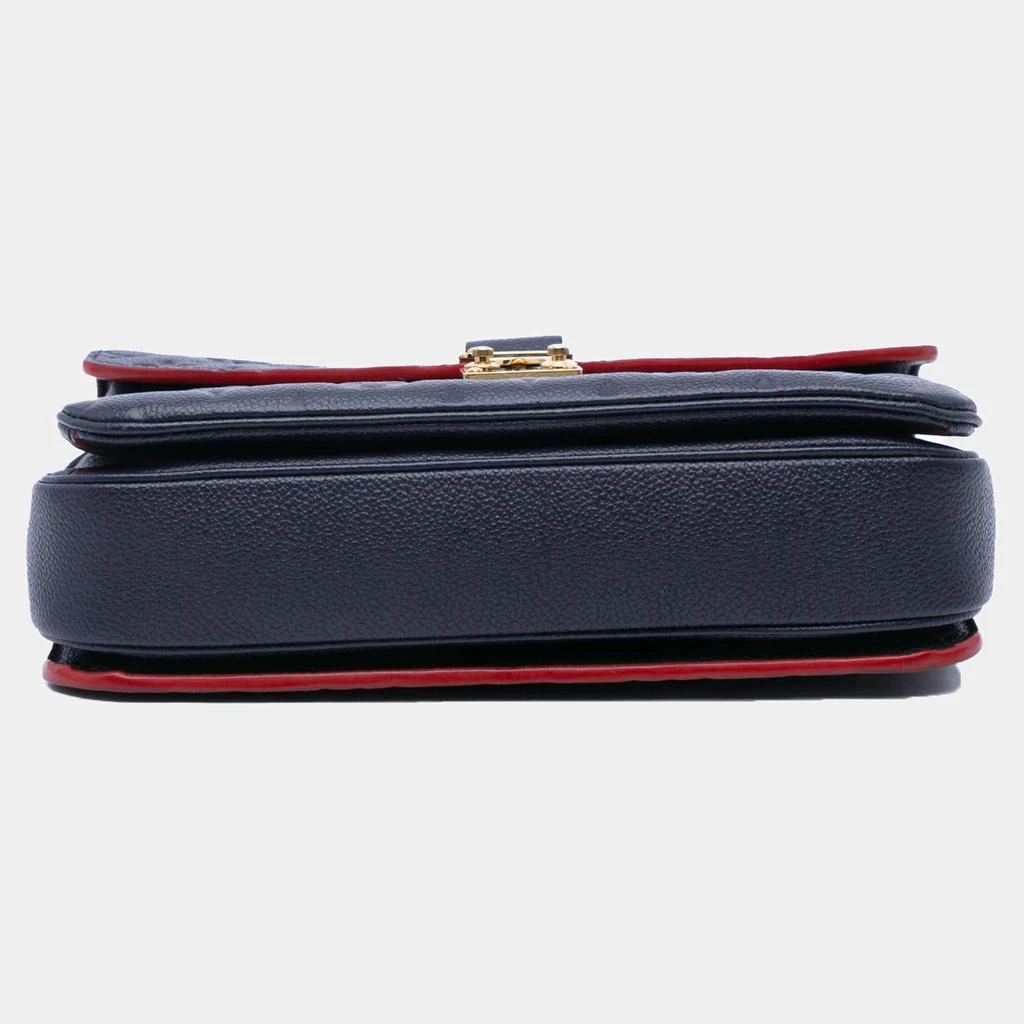 商品[二手商品] Louis Vuitton|Louis Vuitton Blue Monogram Empreinte Leather Pochette Metis Bag,价格¥20720,第3张图片详细描述