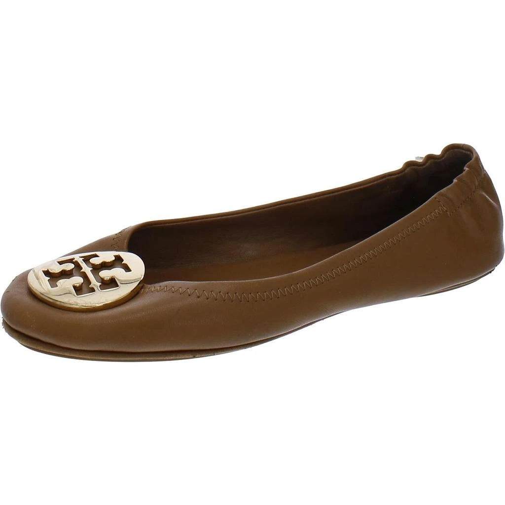 商品Tory Burch|Tory Burch Women's Minnie Travel Napa Leather Slip On Round Toe Ballet Flat,价格¥1176,第1张图片详细描述