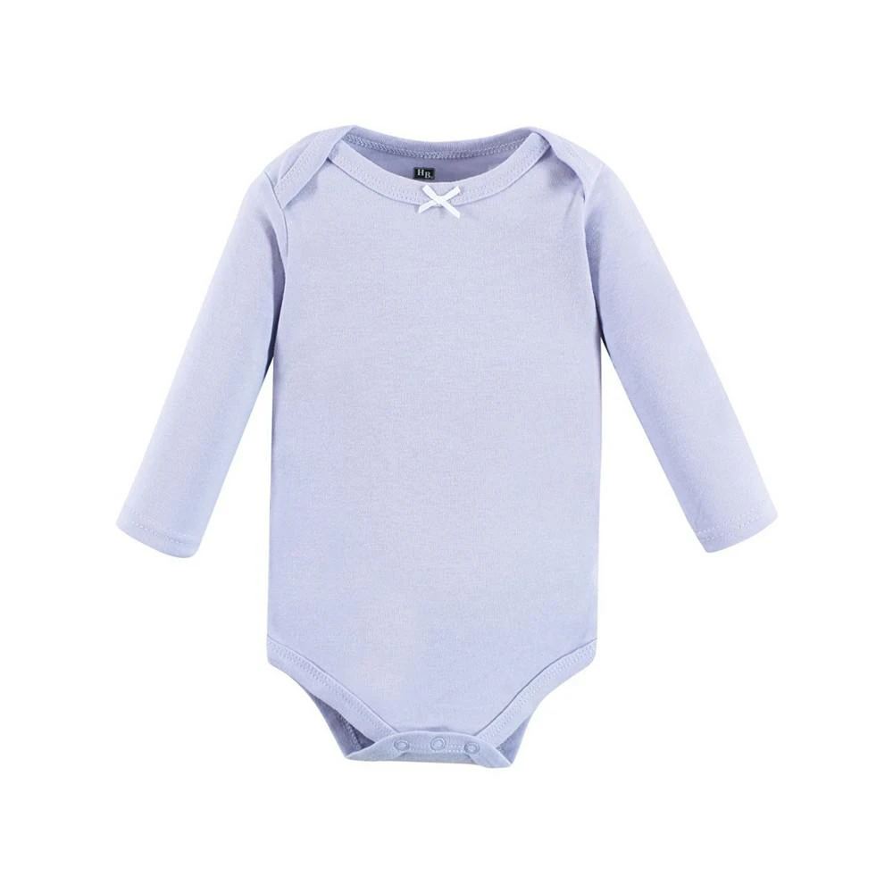 Baby Girls Cotton Long-Sleeve Bodysuits, Pack of 5 商品