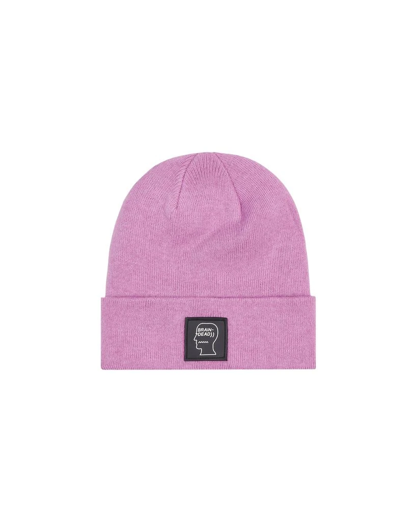 商品Brain Dead|Logo Head Beanie Pink,价格¥256,第2张图片详细描述