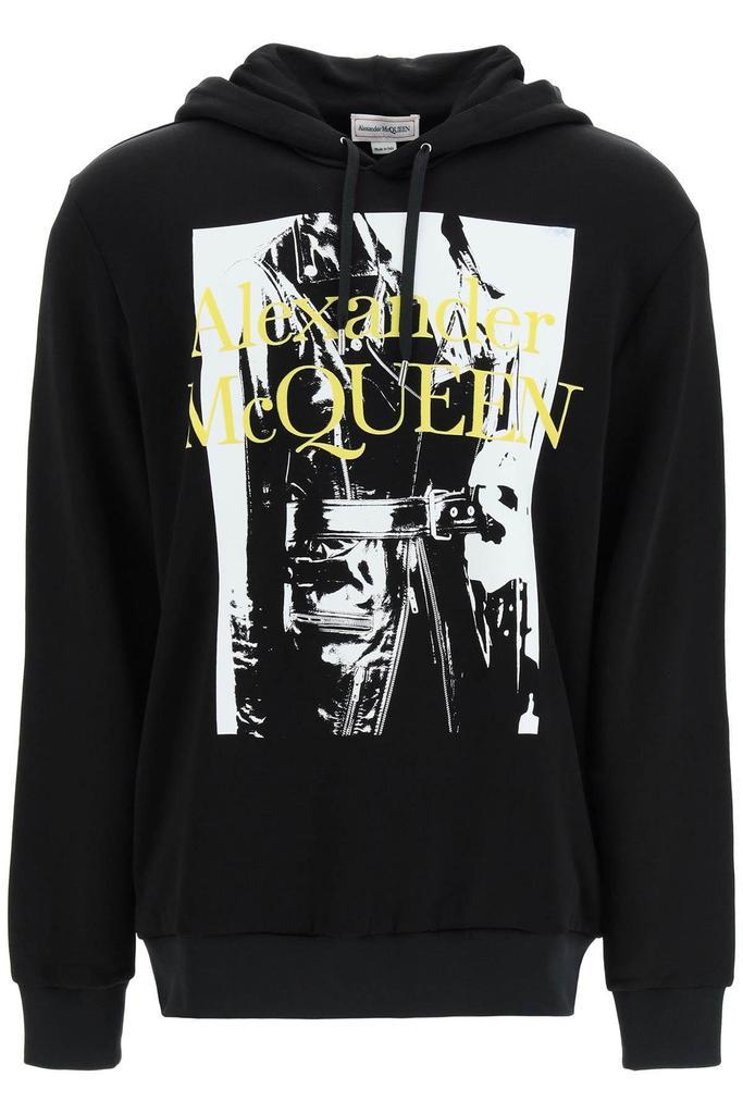 商品Alexander McQueen|GRAPHIC LOGO PRINT HOODIE,价格¥3204,第1张图片