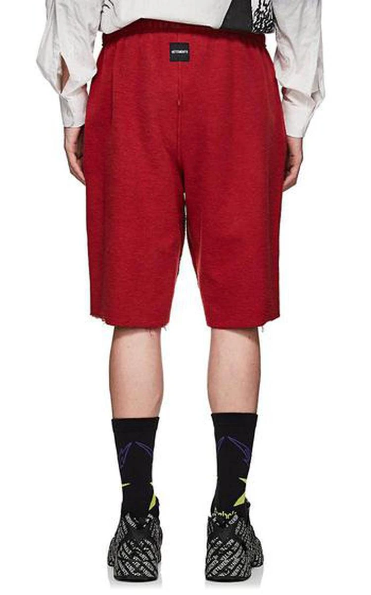 商品Vetements|Cotton-Blend Inside-Out Drop-Rise Shorts,价格¥5156,第3张图片详细描述