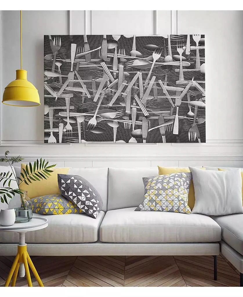 商品Giant Art|20" x 16" DINNER I Museum Mounted Canvas Print,价格¥482,第4张图片详细描述