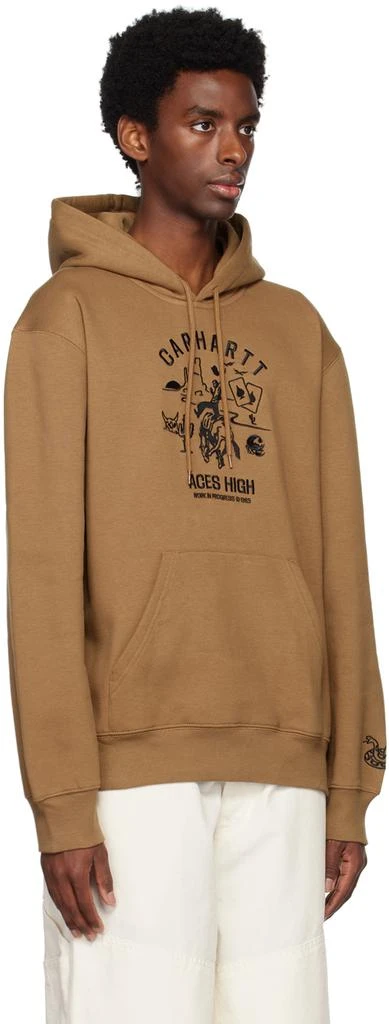 商品Carhartt WIP|Brown Souvenir Valley Hoodie,价格¥707,第2张图片详细描述