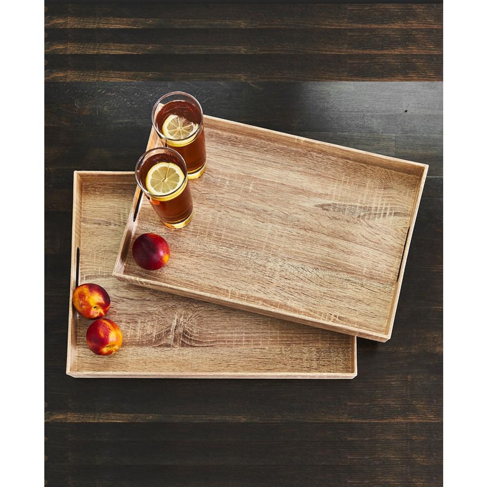 商品American Atelier|Poplar Finished Trays Set, 2 Piece,价格¥827,第5张图片详细描述