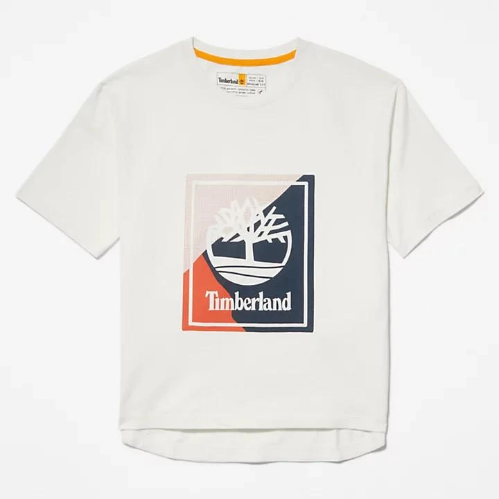 Logo Graphic T-Shirt for Women in White 商品
