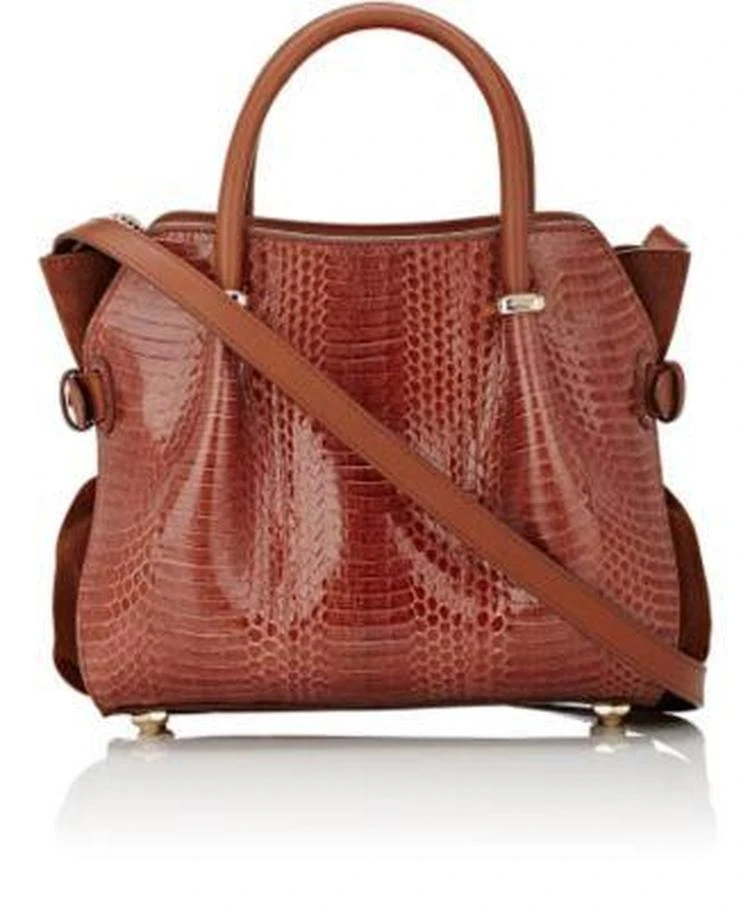 商品Nina Ricci|Marché Snakeskin Small Satchel,价格¥11149,第4张图片详细描述