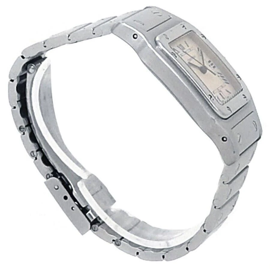 商品[二手商品] Cartier|Pre-owned Cartier Santos Galbee Quartz White Dial Ladies Watch 987901,价格¥19662,第3张图片详细描述