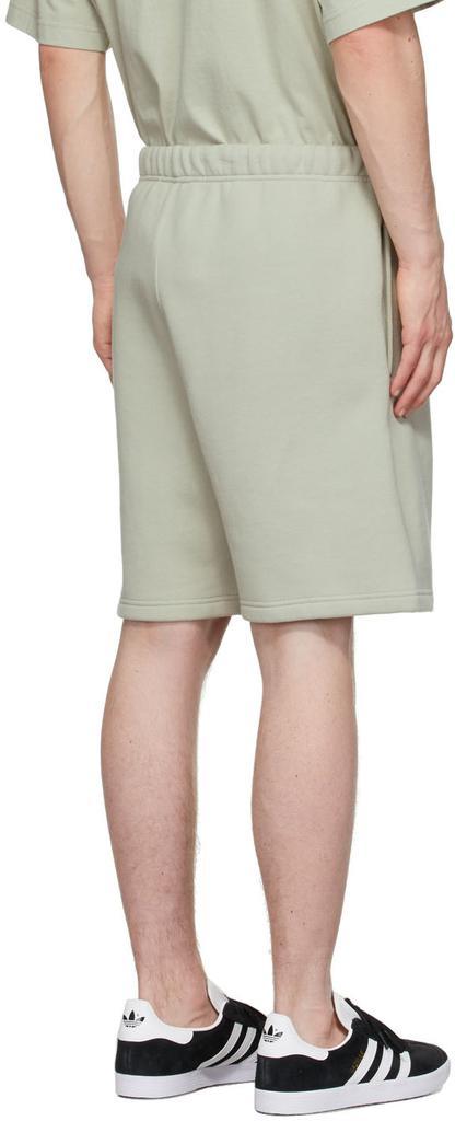 商品Essentials|SSENSE Exclusive Green Fleece Sweat Shorts,价格¥546,第5张图片详细描述