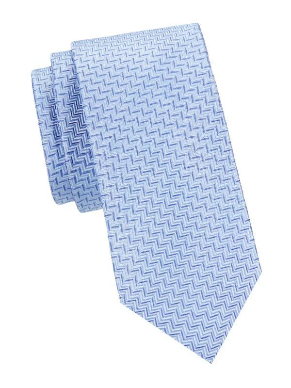 商品Saks Fifth Avenue|Chevron Silk Tie,价格¥225,第1张图片