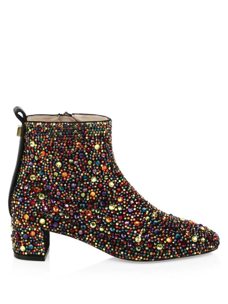 商品Stuart Weitzman|Stardust Suede Booties,价格¥18820,第5张图片详细描述